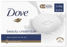 (image for) DOVE SOAP CREAM BEAUTY BAR 2S - 2X90G
