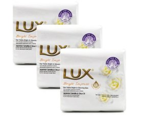 (image for) LUX SOAP-BRIGHT IMPRESS 3PK - 80GM