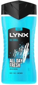 (image for) LYNX S/GEL ICE CHILL - 225ML