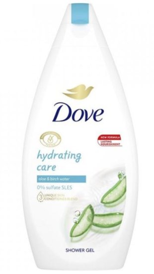 (image for) DOVE S/GEL HYDRAT ALOE&BIRCH - 450ML