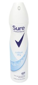 (image for) SURE APA COTTON DRY 48HRS - 250ML