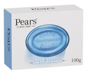 (image for) PEARS TRANS SOAP MINT EXTRACT - 100G
