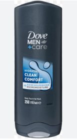 (image for) DOVE B/WASH MEN CLEAN COMFORT - 250ML