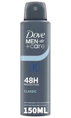 (image for) DOVE DEODRANT APA MEN CLASSIC - 150ML