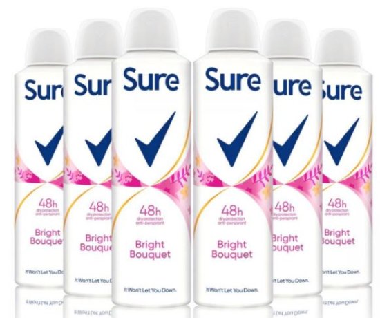 (image for) SURE APA BRIGHT BOUQUET - 150ML