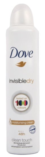 (image for) DOVE DEO SPRAY INVISIBLE DRY - 250ML