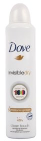 (image for) DOVE DEO SPRAY INVISIBLE DRY - 250ML