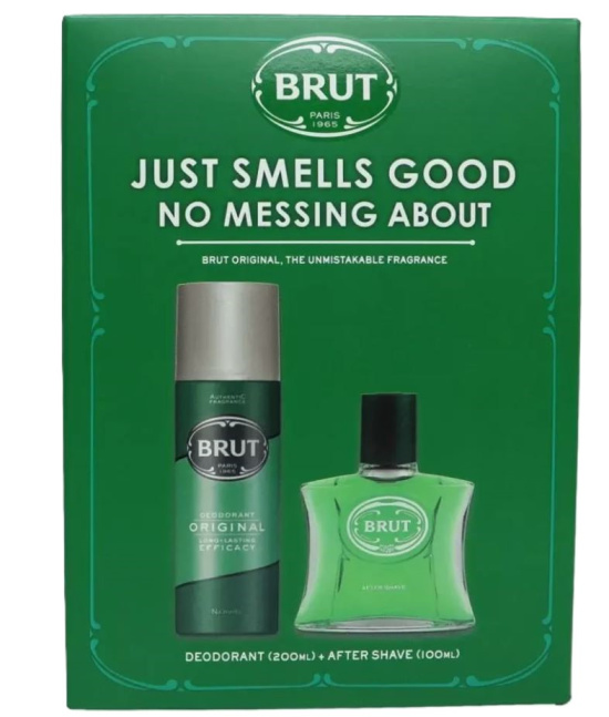 (image for) BRUT DEO & AFTERSHAVE COMBO - 2S