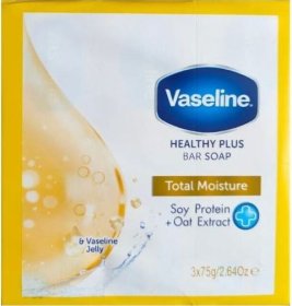 (image for) VASELINE BAR SOAP T/MOIST PK3 - 75G
