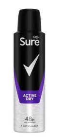 (image for) SURE DEODORANT FOR MEN ACTIVE DRY - 150ML