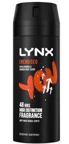 (image for) LYNX DEO ENERGISED YOU - 150ML