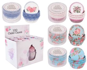 (image for) RSW CUPCAKE CASES ASST DESIGN - 100S