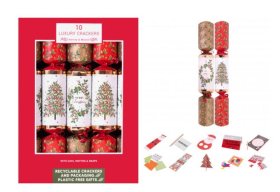 (image for) XMAS CRACKER LUXURY TREE 10S - 14"