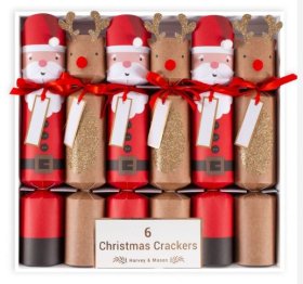 (image for) XMAS CRACKER SANTA RUDOLPH 6S - 12"