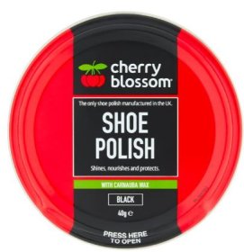 (image for) C/BLOSSOM SHOE POLISH BLACK - 40G