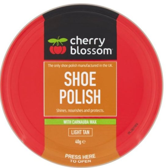 (image for) C/BLOSSOM SHOE POLISH LIGHTTAN - 40G