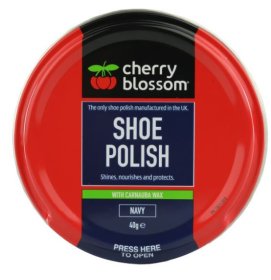 (image for) C/BLOSSOM SHOE POLISH NAVY - 40G