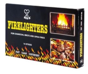 (image for) BIG K BBQ FIRELIGHTERS - 14S