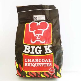 (image for) BIG K CHARCOAL BRIQUETTES - 3KG