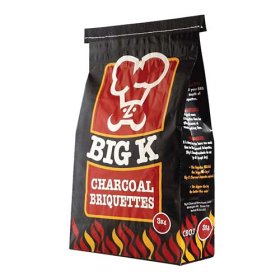 (image for) BIG K CHARCOAL BRIQUETTES - 3KG