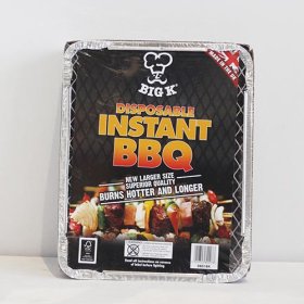 (image for) BIG K DISPOSABLE BBQ - SMALL