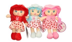 (image for) ATOZ RUBY RAG DOLL STRAWBERRY - 26CM