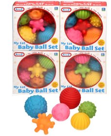 (image for) ATOZ MY 1ST BABY BALL SET - 6PCS