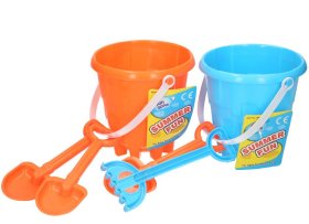 (image for) ATOZ CASTLE BUCKET WITH RAKE - 15CM