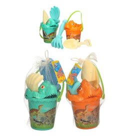 (image for) ATOZ DINO BEACH TOYS 4PCS ASST - STD