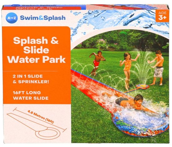 (image for) ATOZ WATER SLIDE PARK 495X71CM - 16FT