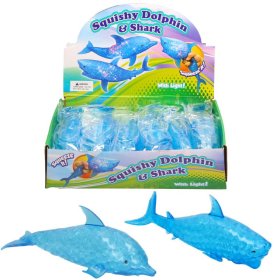 (image for) ATOZ LIGHT UP SQUASHY DOLPHIN - STD