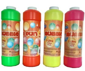 (image for) ATOZ BUBBLE FUN WITH WAND - 1LTR