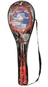 (image for) ATOZ TWIN METAL BADMINTON SET - STD