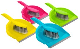 (image for) BET DUSTPAN AND BRUSH ASST - STD