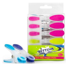 (image for) BETTINA SOFT GRIP PEGS - 12S
