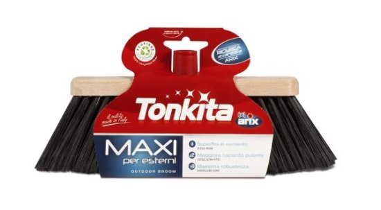 (image for) TONKITA OUTDOOR BROOM WOOD - STD