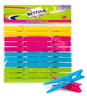 (image for) BETTINA JUMBO PLASTIC PEGS