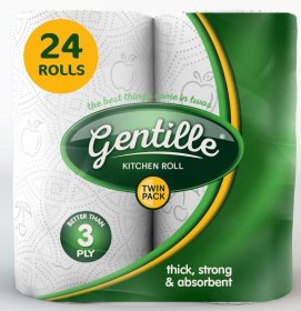 (image for) GENTILLE K/ROLL 3PLY- TWIN - 2S