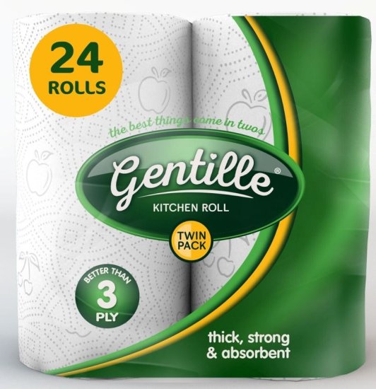 (image for) GENTILLE K/ROLL 2PLY- TWIN - TWIN