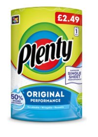 (image for) PLENTY K/ROLL WHITE ORIGI 2.49 - 100SHE