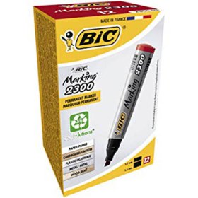 (image for) BIC PERMANENT MARKER RED - STD