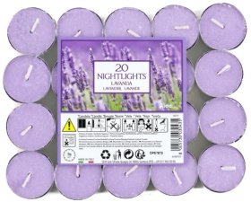 (image for) PRI TEALIGHT CANDLE LAVENDER - 20S