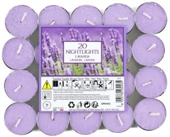 (image for) PRI TEALIGHT CANDLE LAVENDER