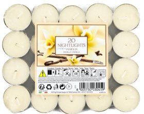 (image for) PRI TEALIGHT CANDLE VANILLA - 20S