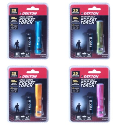 (image for) DEKTON POCKET TORCH+BATTERIES