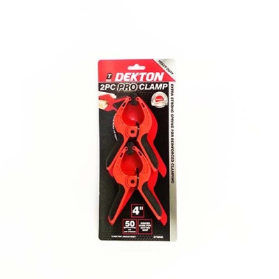 (image for) DEKTON H/DUTY PRO CLAMP 2PC