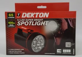 (image for) DEKTON 13 LED SPOT LIGHT 65LUM - 100M