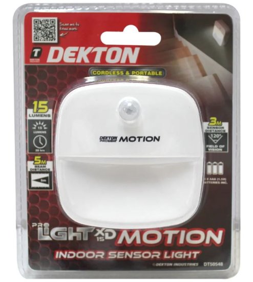 (image for) DEKTON INDOOR/SENSOR LIGHTXD15 - 15LUM