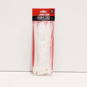 (image for) DEKTON CABLE TIE WHITE 60S - 200MM