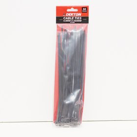 (image for) CABLE TIE SET-50 4.8X250MM BLK - 50S